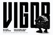 Vigor, a Sans Serif Font by Lemockup (Thumbnail 7 of 11)