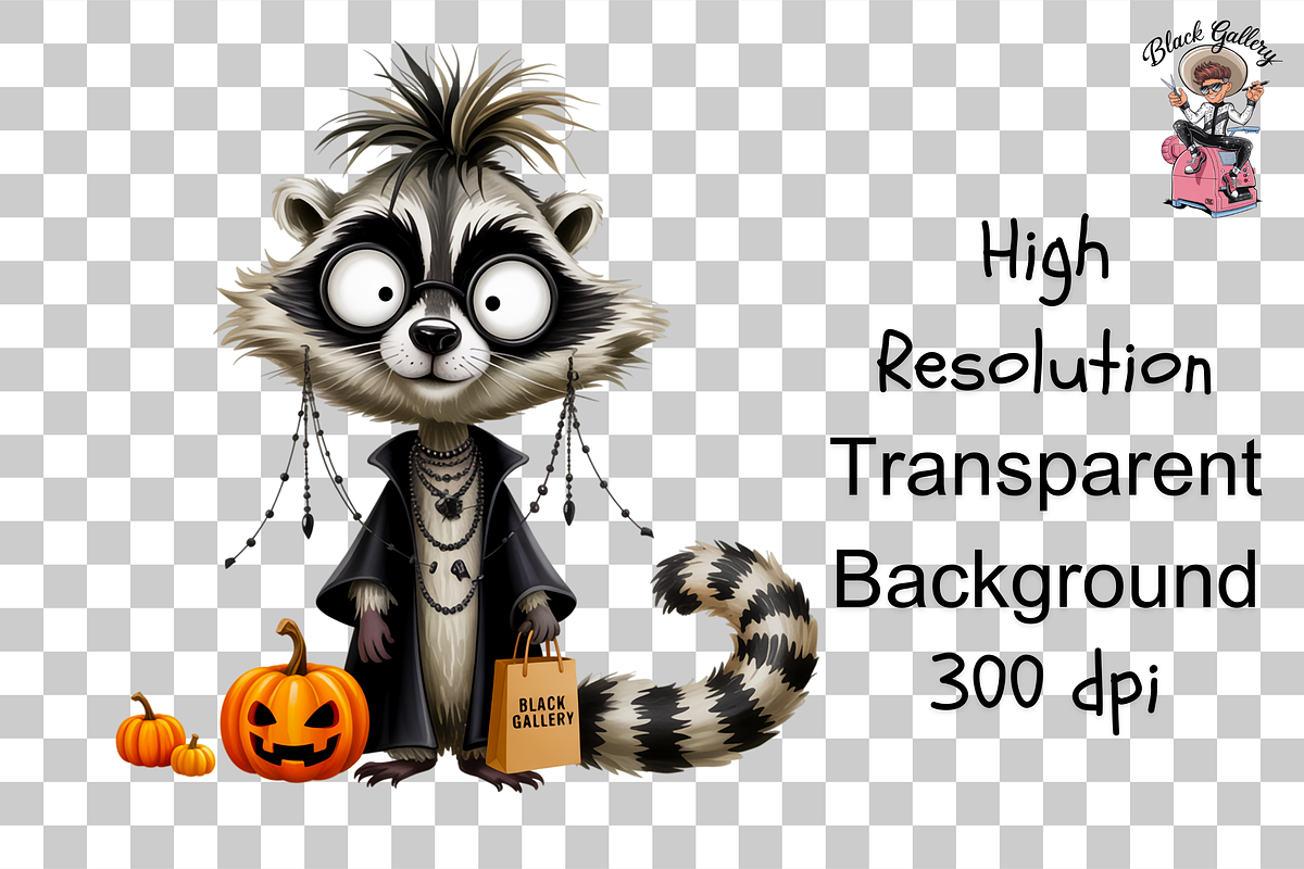 Halloween Meerkat Sublimation PNG, a Graphic by Clipart Bloom (Photo 5 of 11)