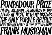 Manic Mood, a Font by Pink Broccoli (Thumbnail 2 of 3)
