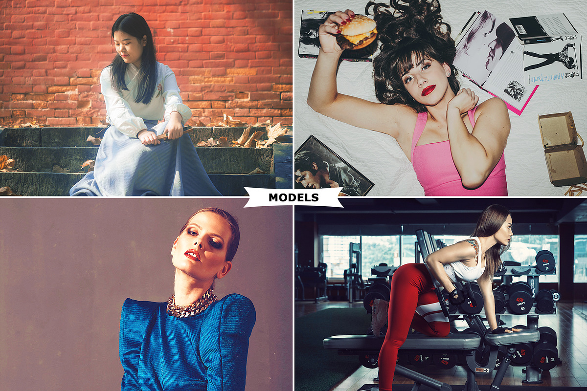 Models Photoshop Actions preview 3