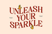 Candle Midnight Groovy Serif, a Serif Font by timelesstype.co (Thumbnail 11 of 20)