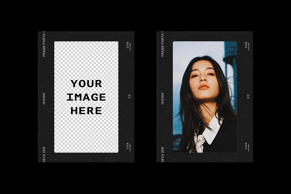 20 Film Frames: PSD & PNG Overlays, a Graphic by pixelbuddha.net (Photo 7 of 22)
