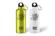 Metallic Bottle Mockup, a Product Mockup by AlkStudio (Thumbnail 1 of 10)