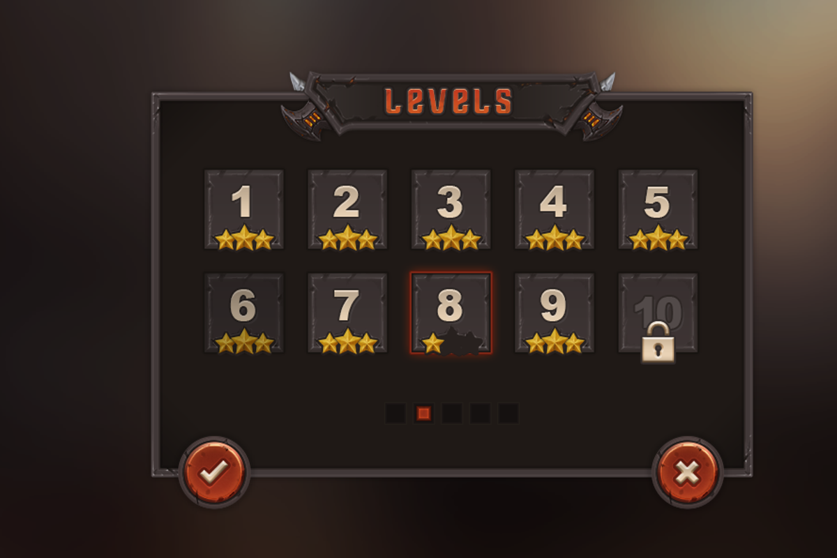 Warforge Mobile UI, a Templates & Theme by EvilSystem (Photo 7 of 13)