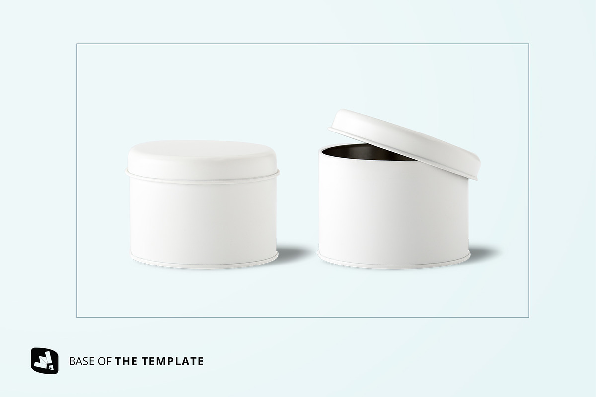 Cylindrical Container Mockup, a Cups & Container Mockup by Designertale (Photo 9 of 10)