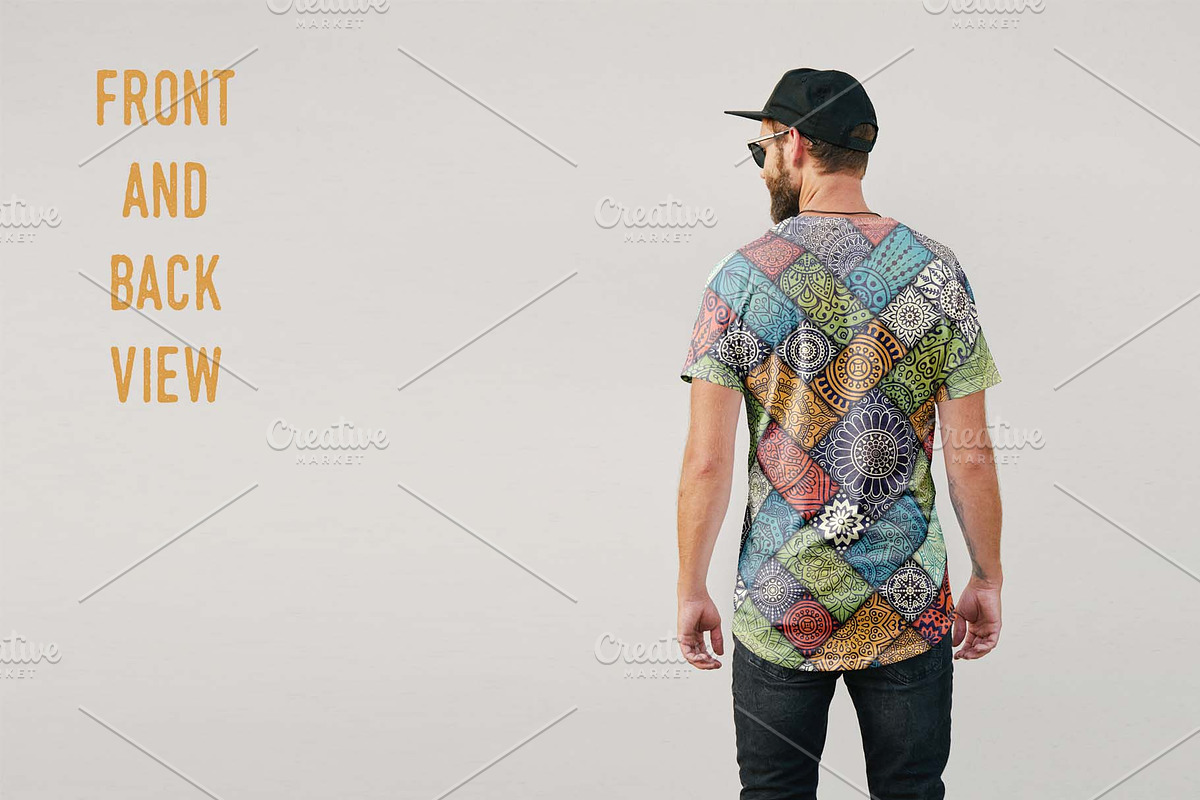 T-Shirt Mockup pack / Urban Edition, a Shirt Mockup by Arfis (Photo 14 of 28)