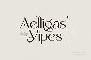 Yipes Display Typeface