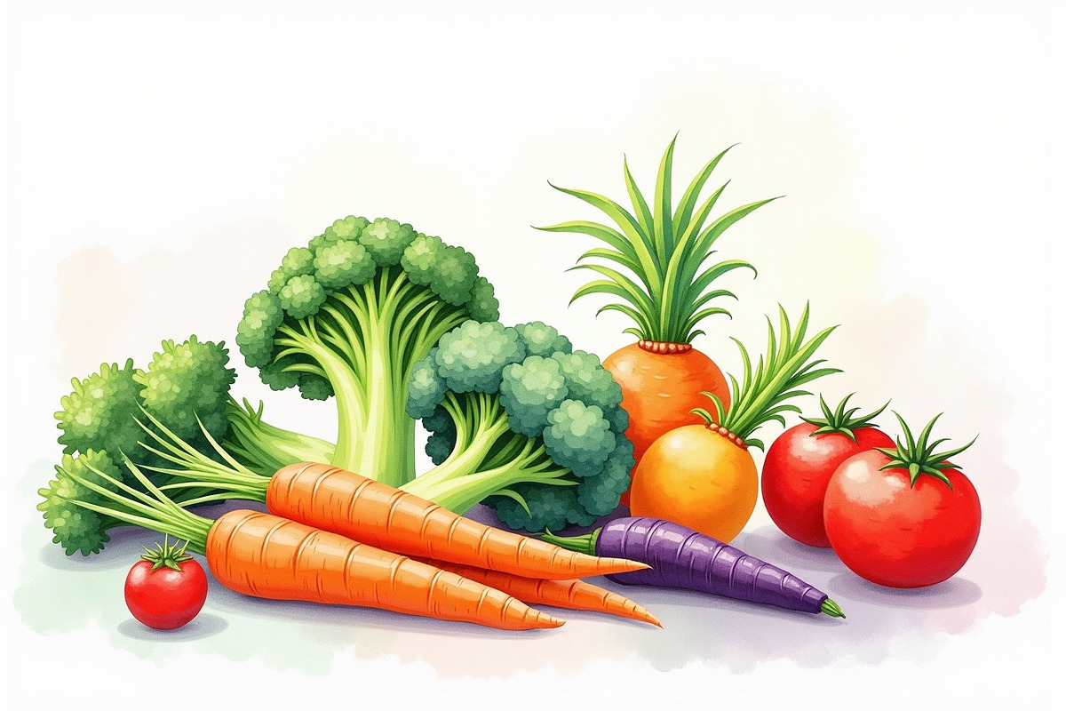 Watercolor Vegetable Clipart Bundle, a Graphic by Creativeshirt (Photo 14 of 14)