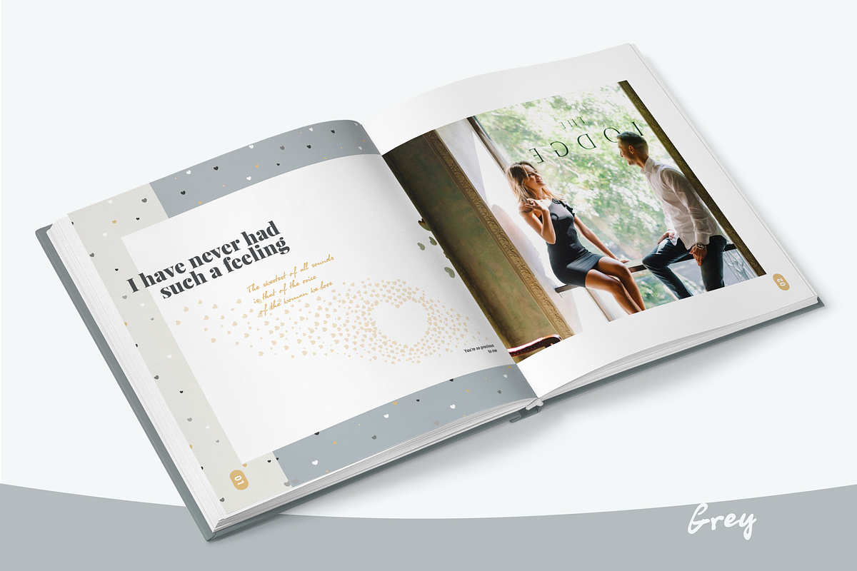 Photo Album Template - Grey, a Brochure Template by ArealPro (Photo 24 of 29)