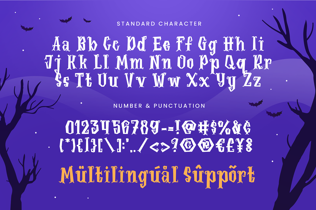 Halloween Custome - Halloween Font, a Handwritten Font by Umitype (Photo 8 of 8)