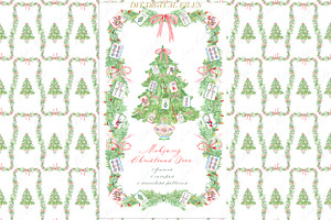 Mahjong Christmas Tree Clipart
