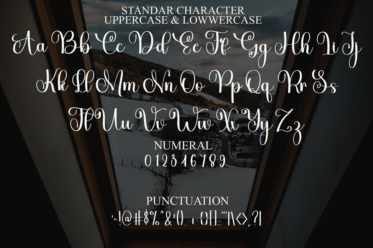 Cute Masterline, a Handwritten Font by InermediaSTUDIO (Photo 5 of 8)
