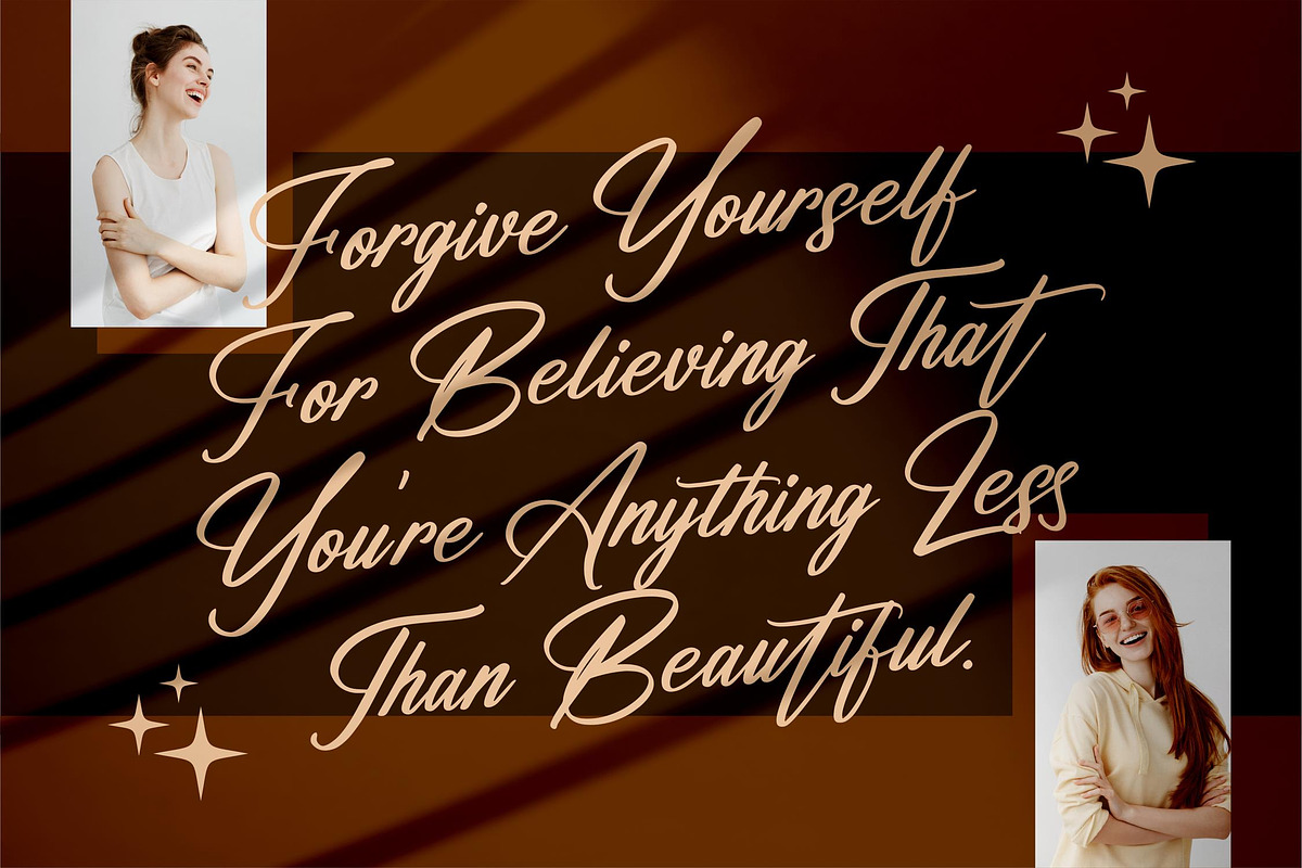 Anthony Hunter Modern Calligraphy, a Script Font by Letterena Studios Script (Photo 11 of 13)