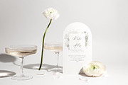 White flowers and tropical leaves, an Illustration by astelenadesign (Thumbnail 7 of 14)