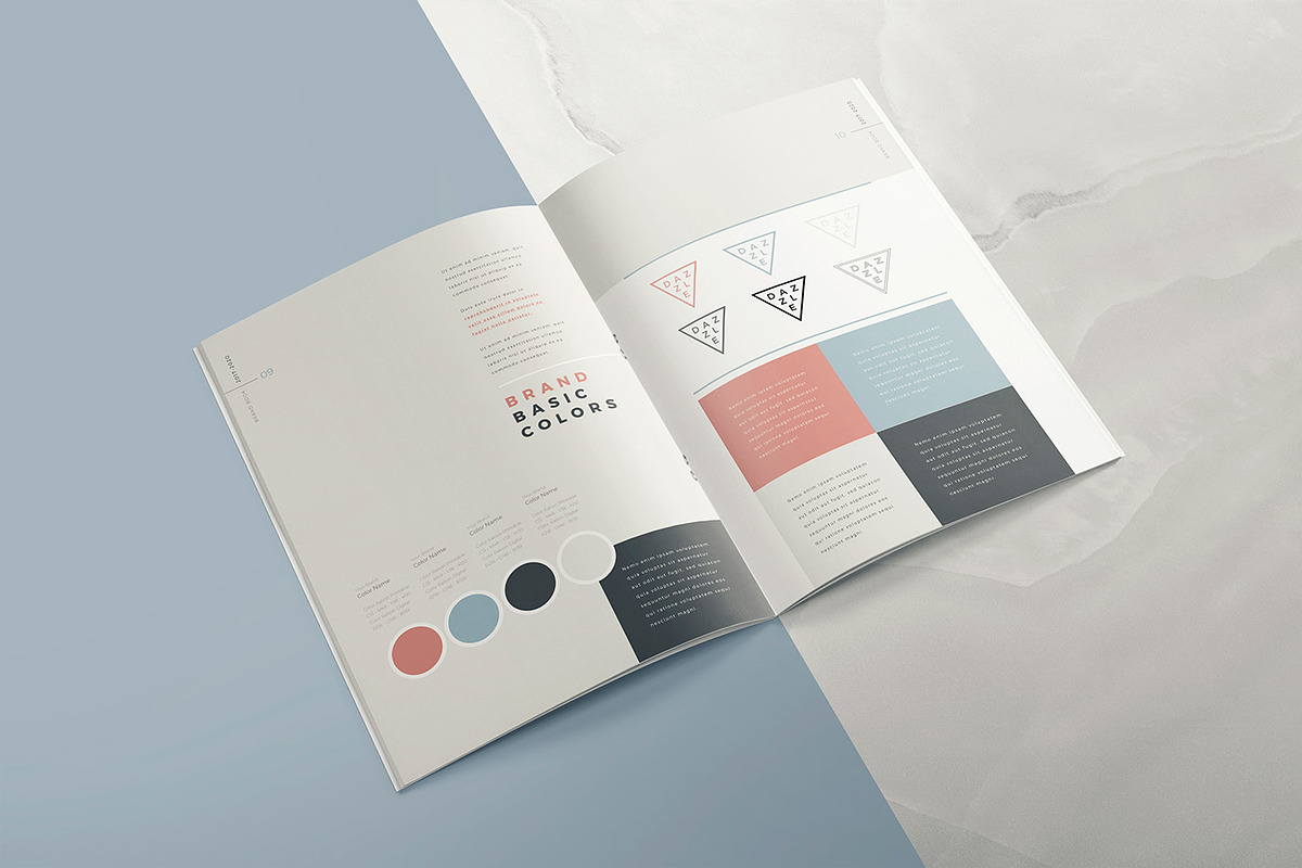 The Voyage - Brand Book Template, a Brochure Template by ZippyPixels (Photo 14 of 16)