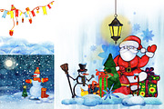 My wonderful winter holidays., a Background Graphic by Anna Art (Thumbnail 5 of 10)