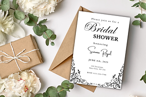 Bridal Shower Invitation Template