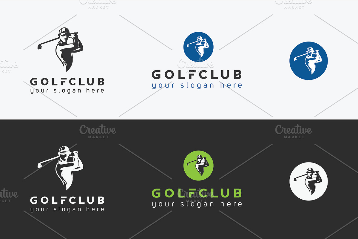 Golf Club Logo Template, a Branding & Logo Template by What a Story (Photo 4 of 5)