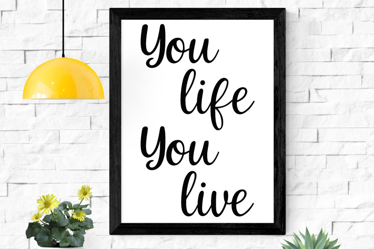 Saturday vibes font, a Handwritten Font by cocodesign (Photo 7 of 7)