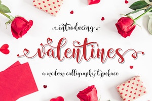 Valentines Script, a Script Font by Raffa Creative