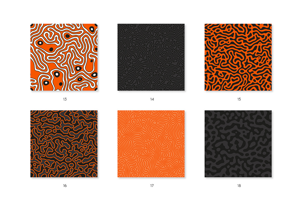 Halloween Seamless Pattern Set, a Pattern Graphic by Curly_Pat (Photo 4 of 11)