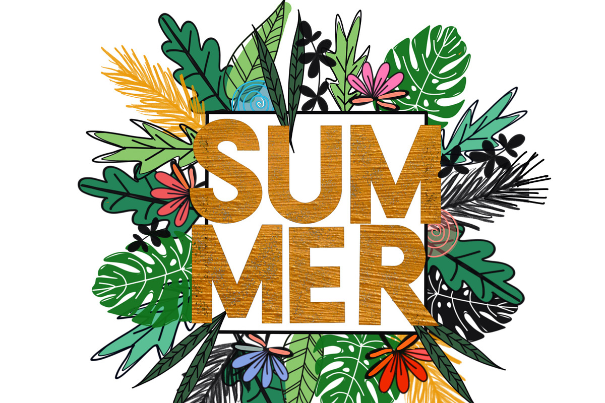 Tropical Leaves Stamps | Procreate, a Brush Add-On by OkayAnnie Designs (Photo 3 of 7)