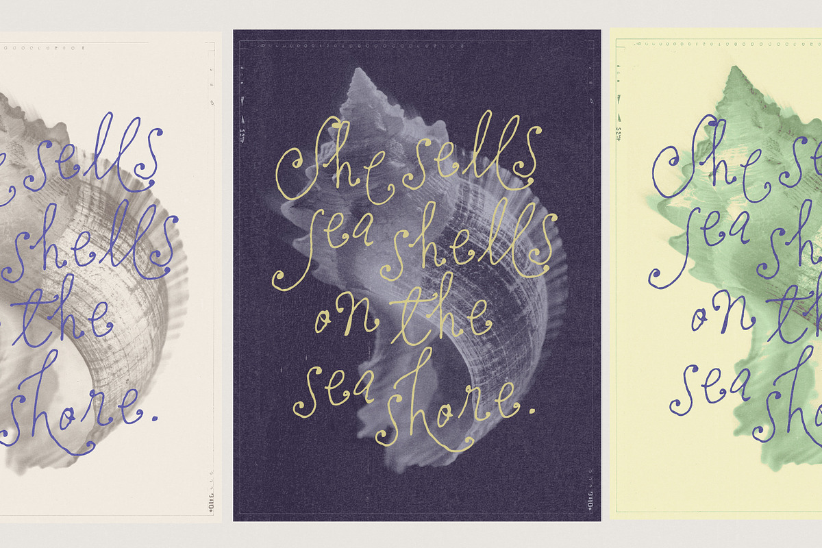Sugar Pie Honey Curly Font, a Handwritten Font by Nicky Laatz (Photo 7 of 12)