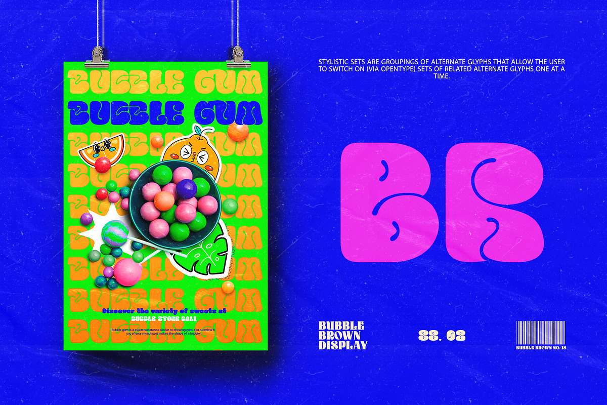 Bubble Brown Typeface, a Symbol Font by alit design (Photo 21 of 23)