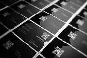 Dark Corporate Business Card, a Business Card Template by bouncy (Thumbnail 2 of 3)