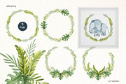 Animal Dads. Watercolor Cliparts., an Animal Illustration by TachNatur (Thumbnail 5 of 7)