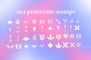 210 Procreate Finger Tattoo Stamps