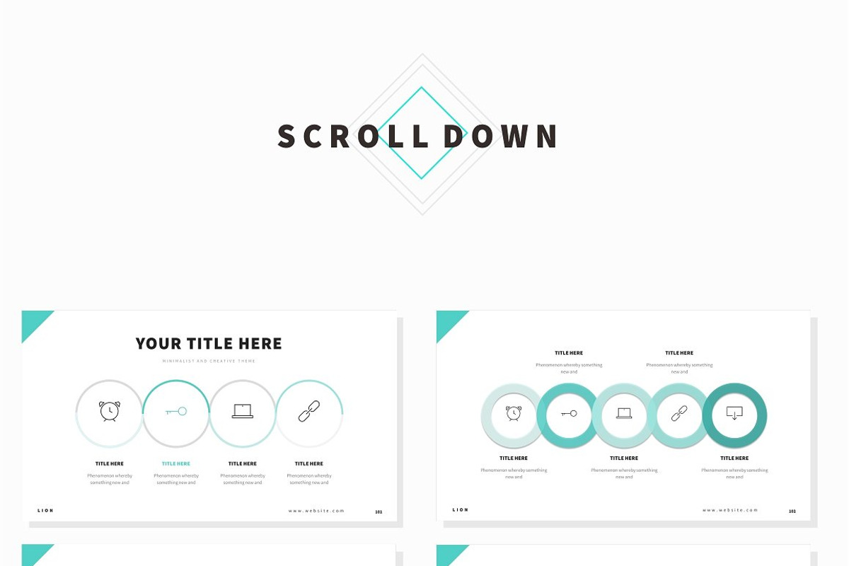 Lion - Powerpoint Template, a Presentation Template by Mikokit (Photo 8 of 11)