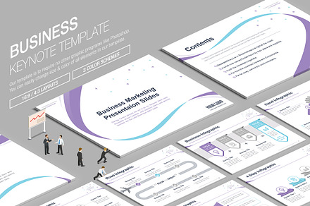 Business Keynote Template vol.14