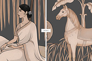 ROYAL GARDENIA | Traditional Prints, a Pattern Graphic by LEAFure (Thumbnail 6 of 10)