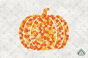Floral Pumpkin Png Chinoiserie Fall, an Illustration by Craft Nest (Thumbnail 1 of 6)