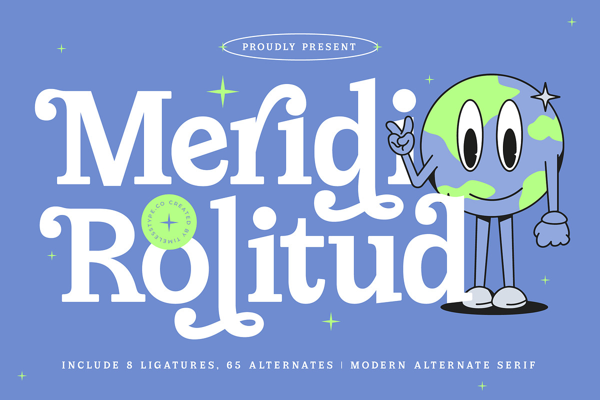 Meridi Rolitud Modern Serif Font, a Serif Font by timelesstype.co (Photo 1 of 20)