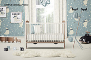 Baby Crib Nursery Mockup Collection, a Household Mockup by creatsy5 (Thumbnail 6 of 22)
