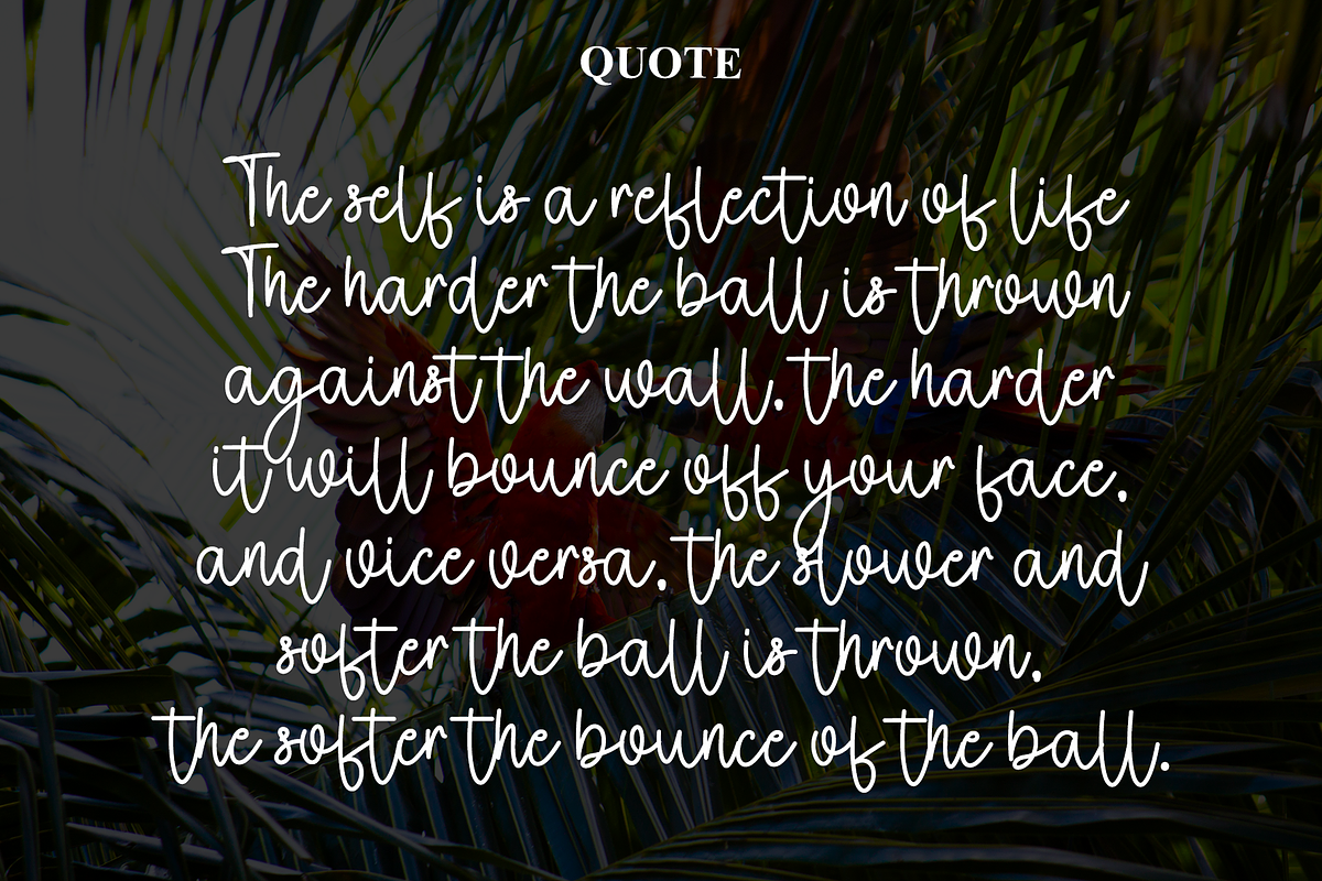 Smoothing, a Handwritten Font by FreshTypeINK (Photo 6 of 7)