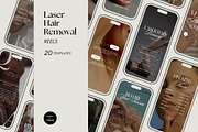 Laser Hair Removal Reels Templates, a Social Media Template by Terraa Studio Design (Thumbnail 1 of 5)