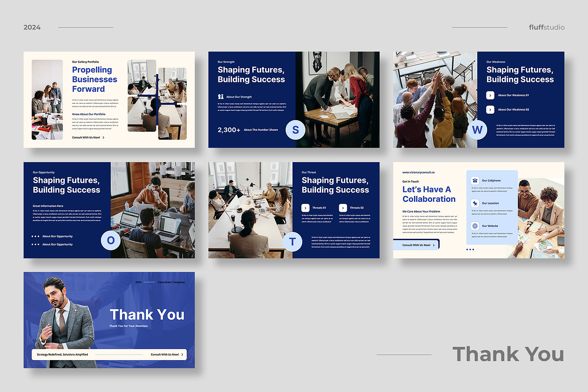 Business Consulting Google Slides, a Presentation Template by fluffstudio (Photo 4 of 4)
