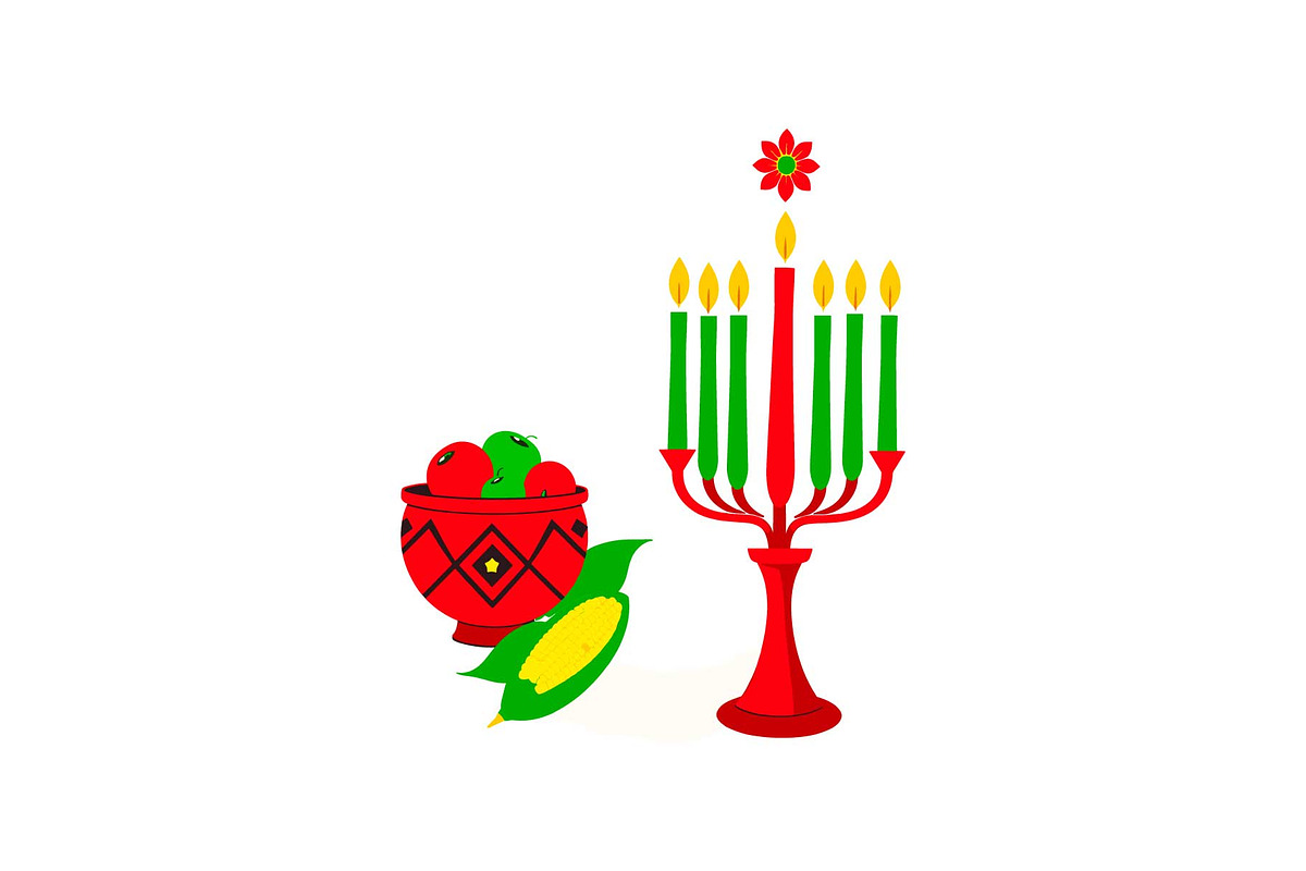 Kwanzaa Candle Holder Vector Set, an Object Graphic by Designs_River (Photo 1 of 16)