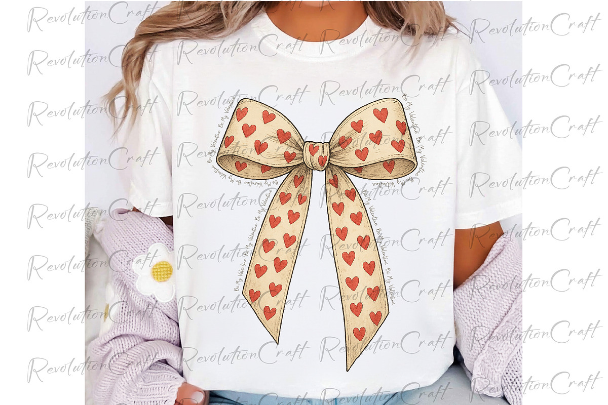 Be My Valentine Coquette Bow Png, an Illustration by OK Design (Photo 4 of 4)