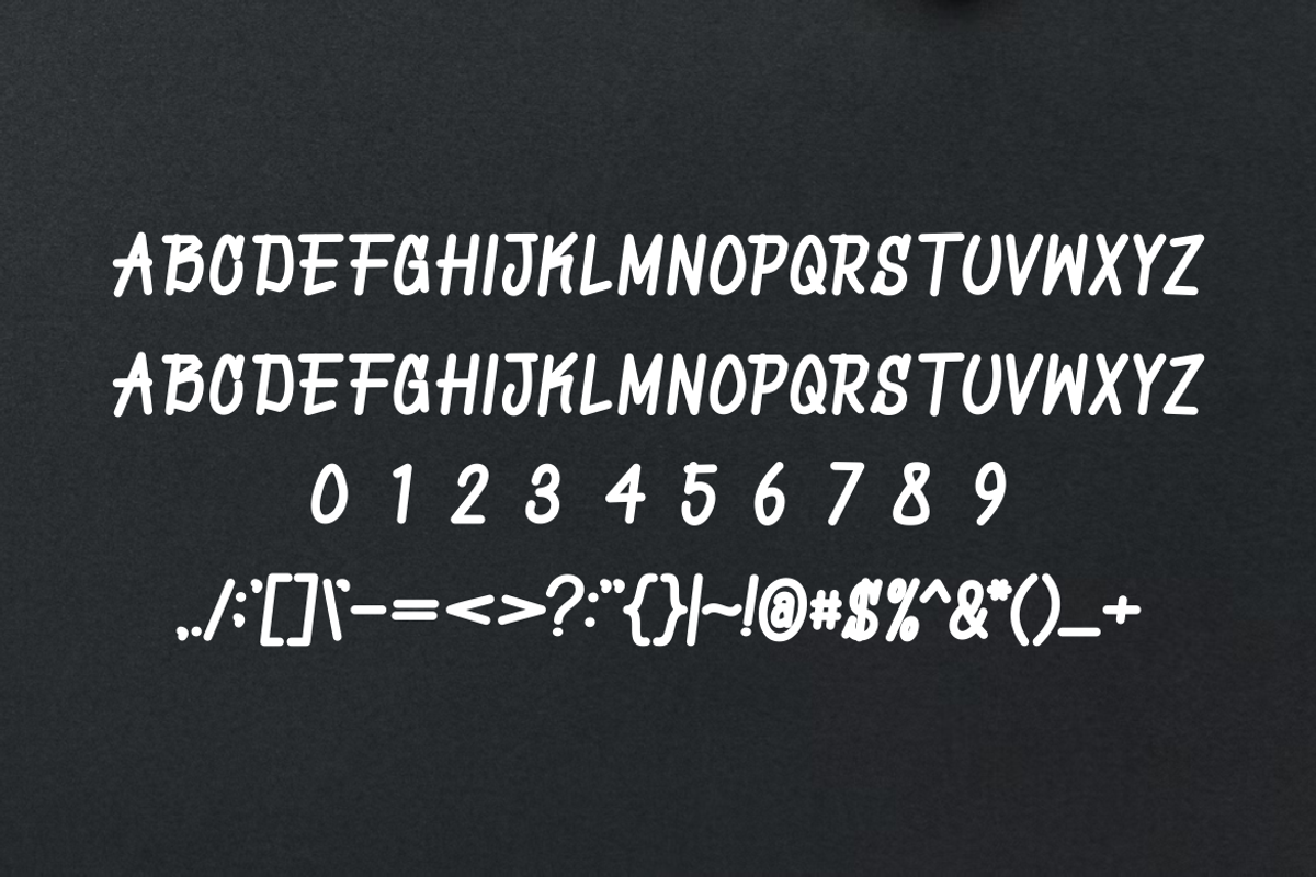 Rushak Thatan - Font, a Handwritten Font by artchiles_design (Photo 3 of 5)