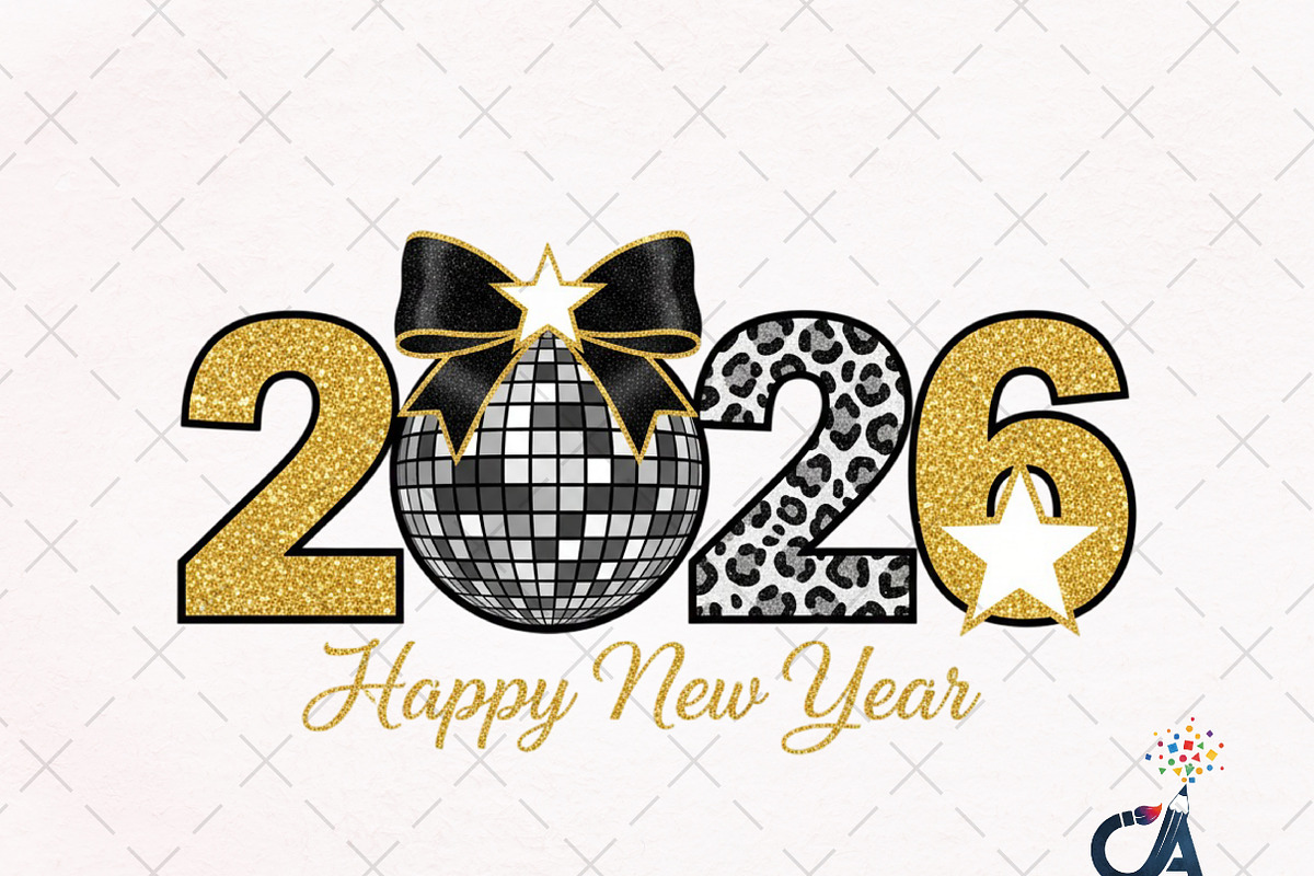 Happy New Year 2026 PNG, an Illustration by Creative Art (Photo 1 of 6)