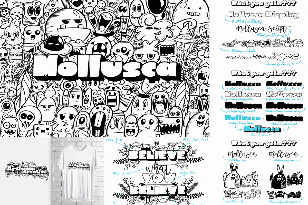 The Collector | Layered Font Bundle, a Script Font by Ardana Creative (Photo 6 of 14)