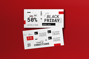 Red Mono Black Friday Voucher