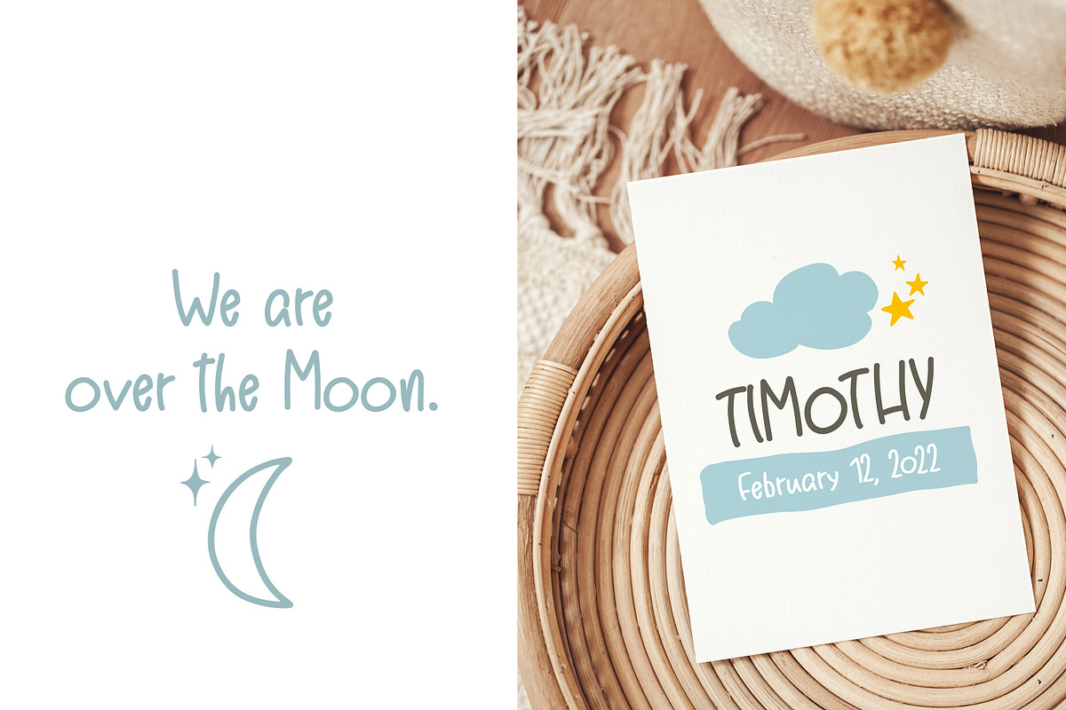Butter Bee | Playful Kids Font, a Sans Serif Font by Honey & Jazz Co. (Photo 8 of 9)
