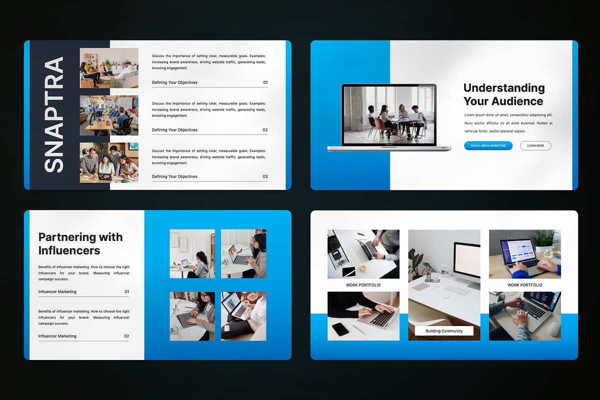Social Media Marketing Keynote, a Presentation Template by SquidPixey (Photo 3 of 7)