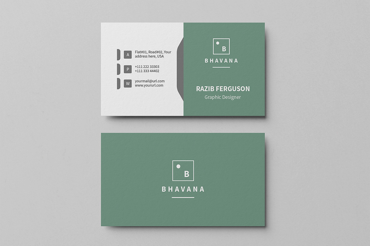 Business Card, a Business Card Template by Rongmistiry (Photo 1 of 7)