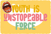 Youth Energy Label Font, a Sans Serif Font by JumboDesign (Thumbnail 2 of 5)